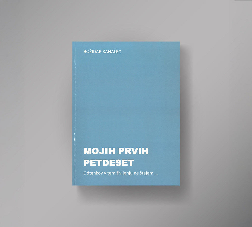 NASLOV: Mojih prvih petdeset. AVTOR: Božidar Kanalec. IZDAJATELJ IN ZALOŽNIK: Bernard full shop. LETO IZDAJE: 2024. KRAJ IZDAJE: Kobarid. ŠTEVILO STRANI: 206. NAKLADA: 150. FORMAT: 21 cm. VEZAVA: mehka.&nbsp;
