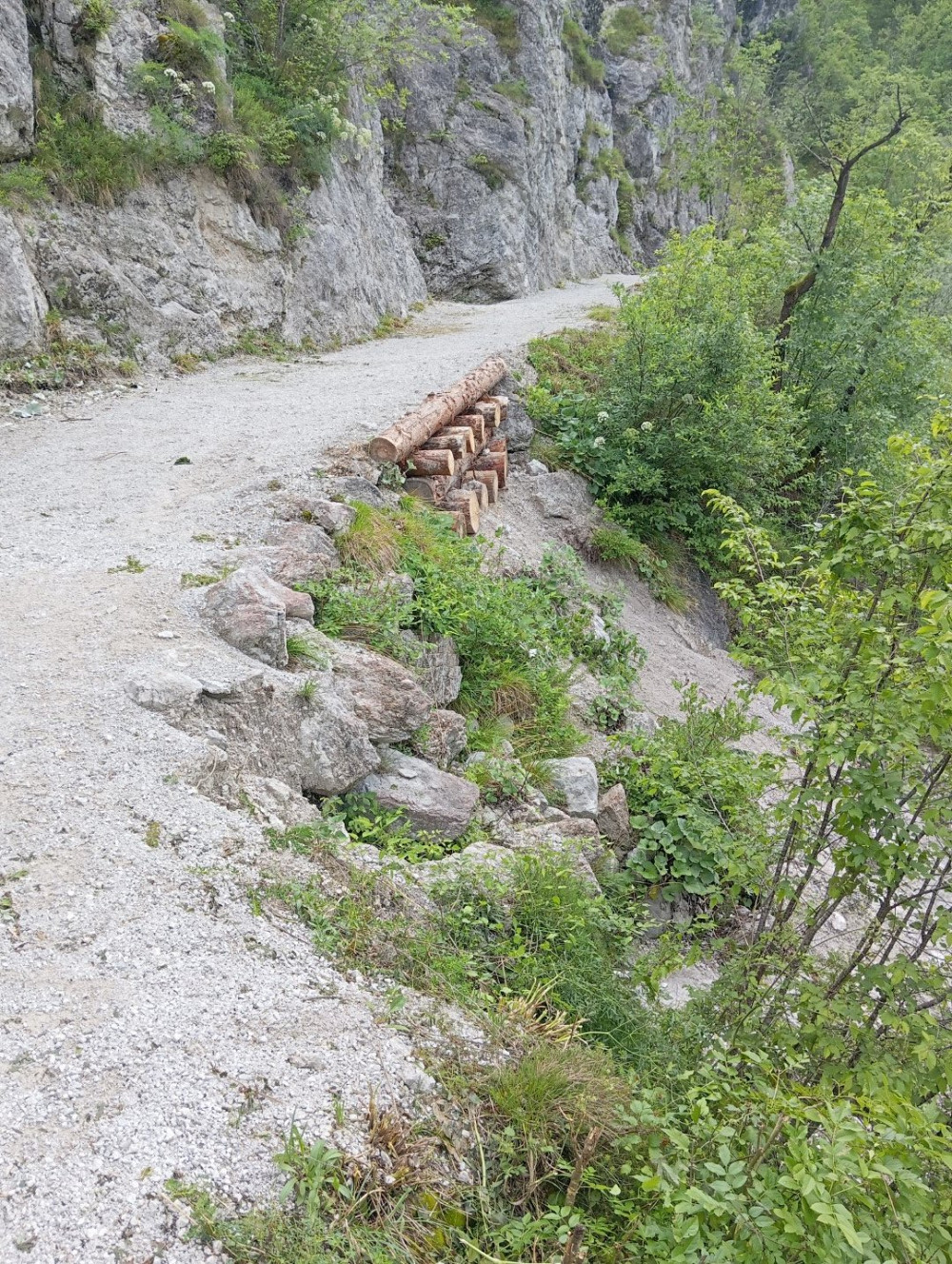 SANACIJA POTI ZAROČIŠČE–SLAP KOZJAK JE IZBOLJŠALA VARNOST ZA ŠTEVILNE POHODNIKE IN OBISKOVALCE SLAPU, ki ostaja ena najbolj priljubljenih naravnih znamenitosti v Posočju.&nbsp;