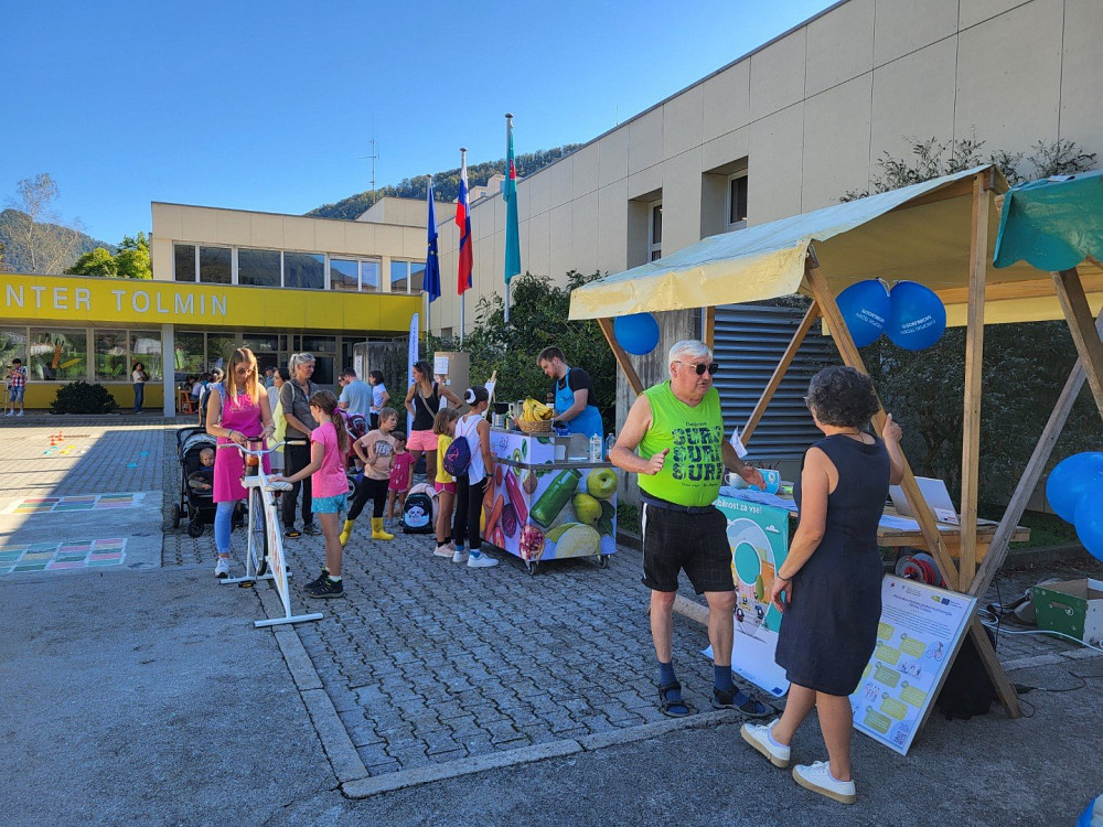 OSREDNJE DOGAJANJE LETOŠNJEGA EVROPSKEGA TEDNA MOBILNOSTI&nbsp;v občini smo postavili pred tolminski šolski center, kjer so se v dveh popoldnevih zvrstile zanimive in poučne dejavnosti za različne generacije.