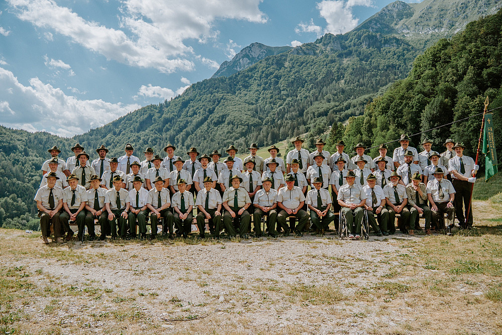 SKUPINSKA FOTOGRAFIJA ČLANOV LD PODBRDO&nbsp;ob 80-letnici društva.